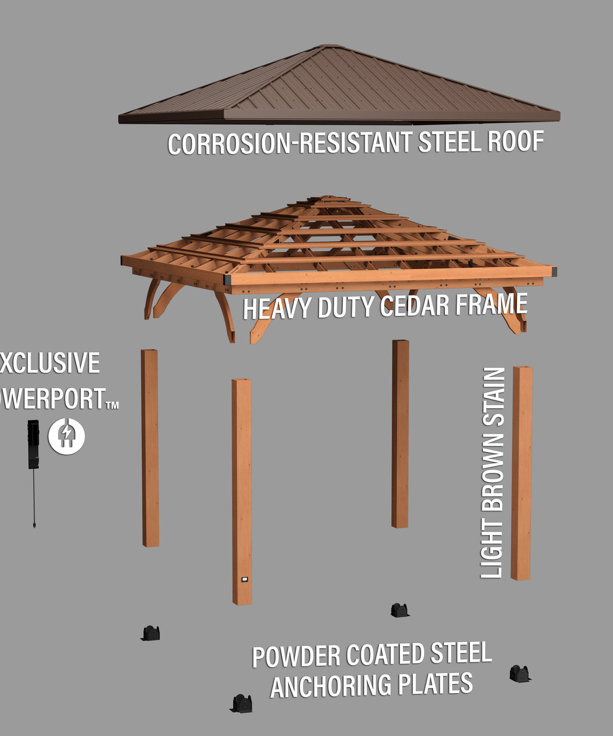 12x12 Barrington Gazebo