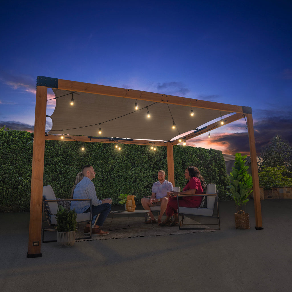 12x10 Brendan Sail Shade Pergola