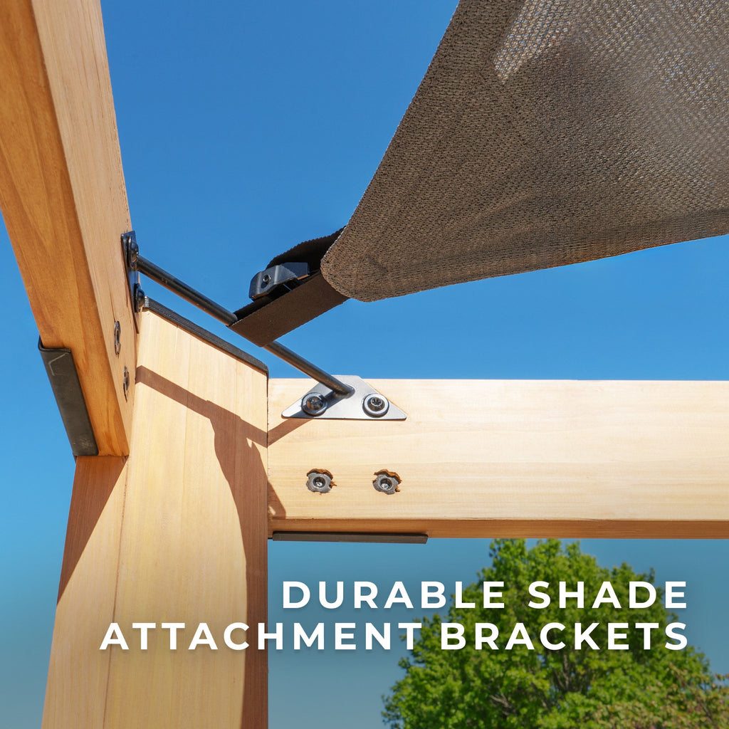 12x10 Brendan Sail Shade Pergola