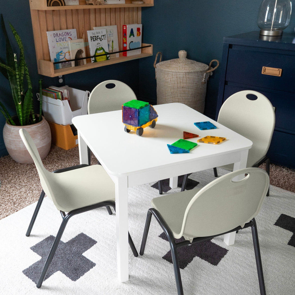 Kid's Stacking Chairs-4 Pack