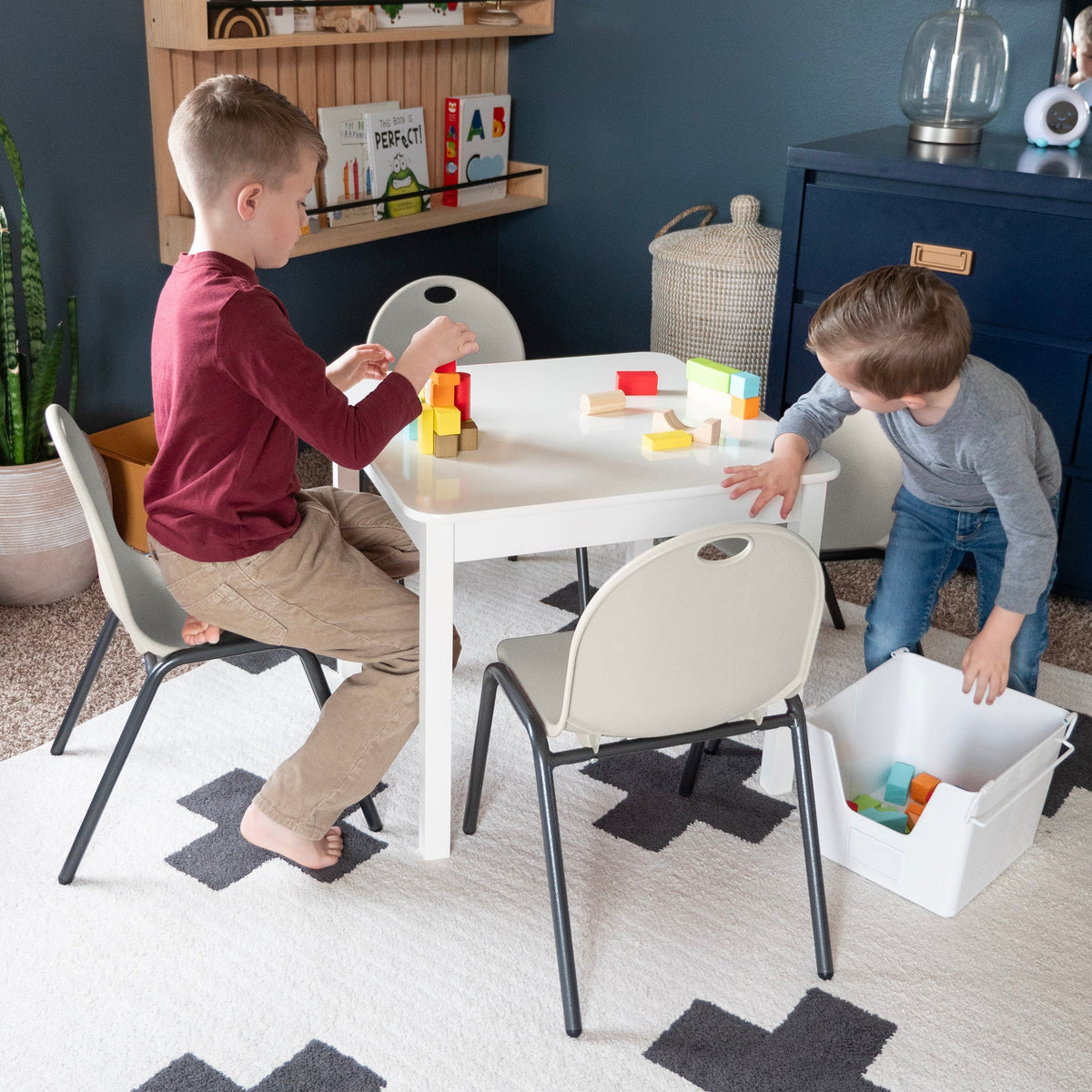 Kid's Stacking Chairs-4 Pack