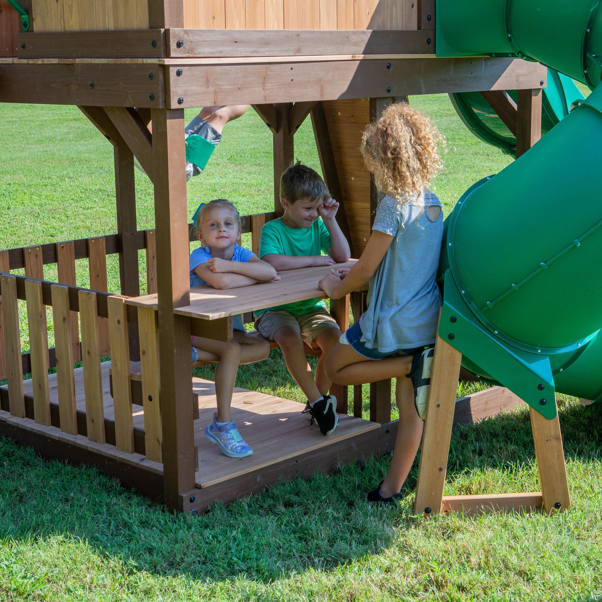 Skyfort II With Spiral Tube Slide