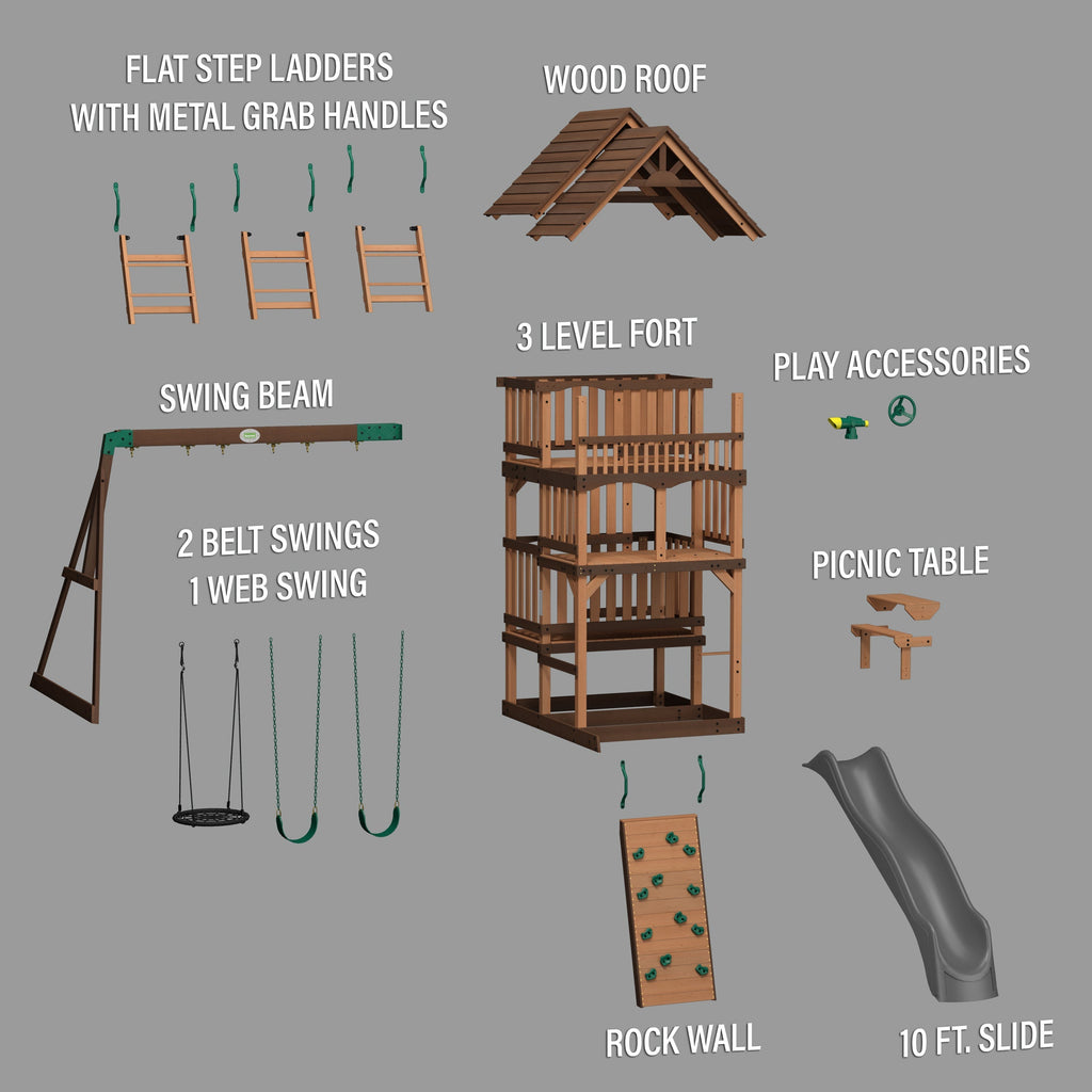 Highlander Swing Set