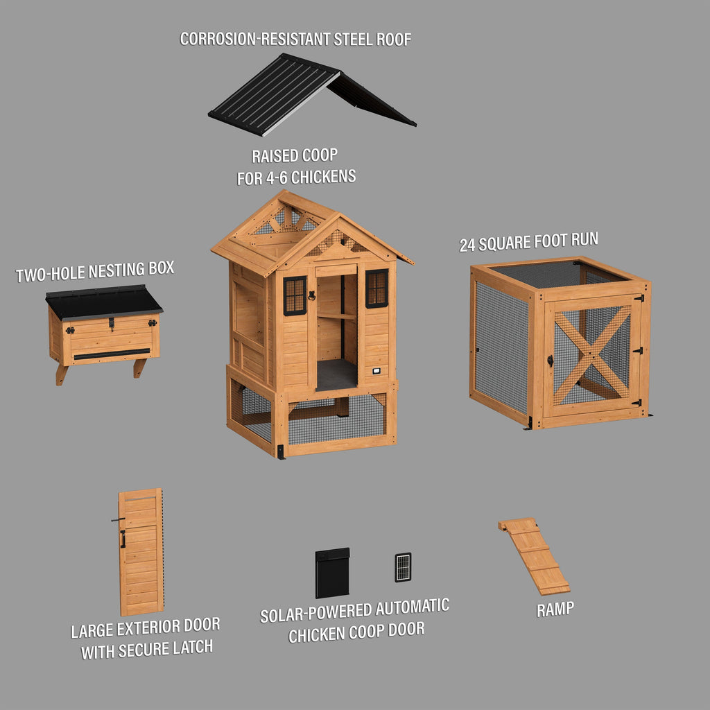 Sweetwater Chicken Coop - Brown