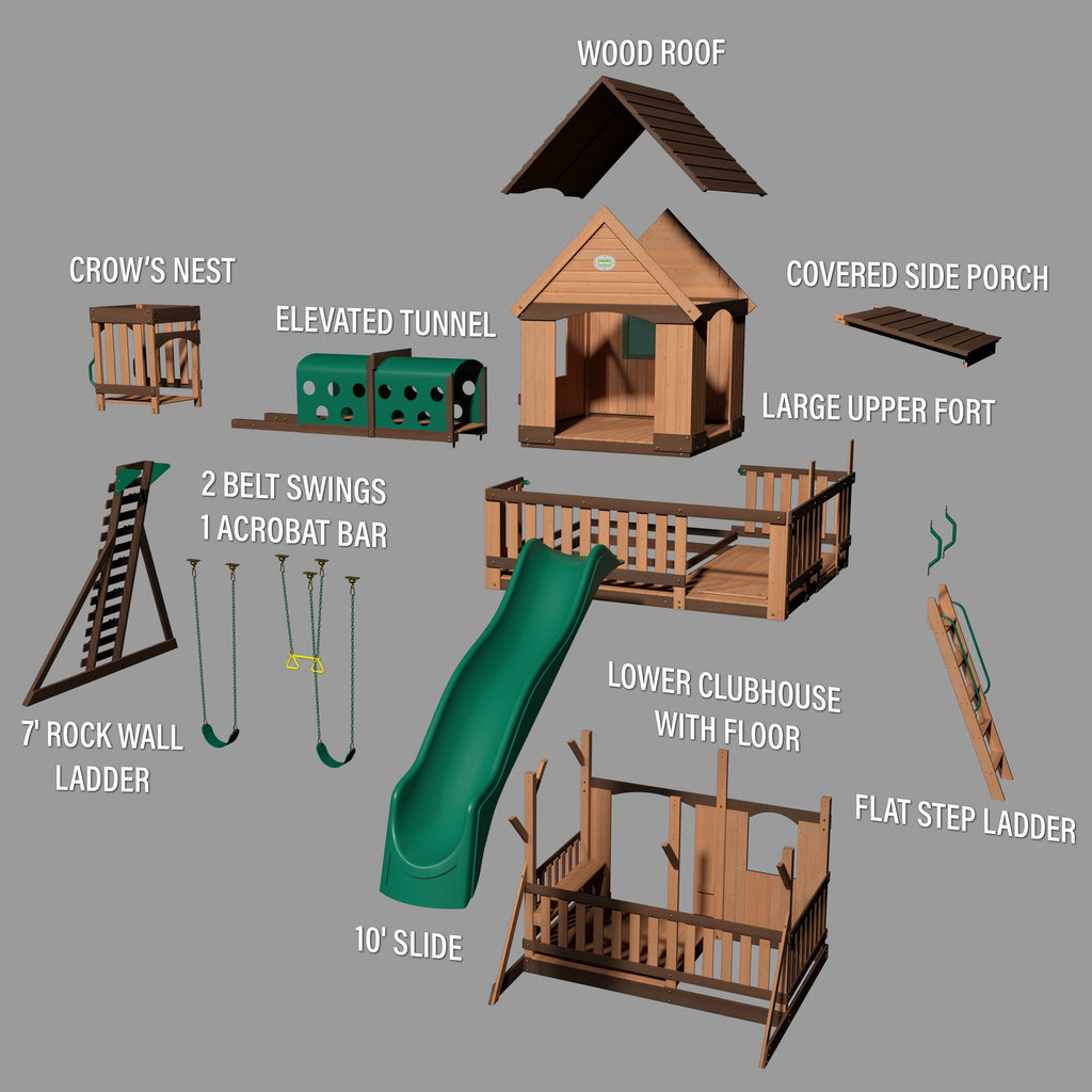 Woodridge Elite Swing Set