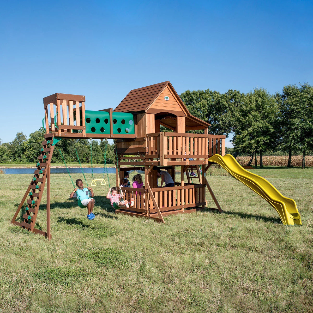 Woodridge Elite Swing Set