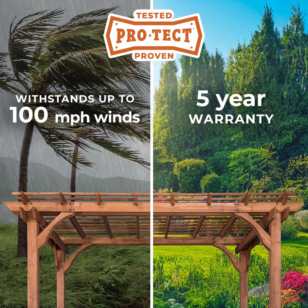 14x10 Beaumont Pergola