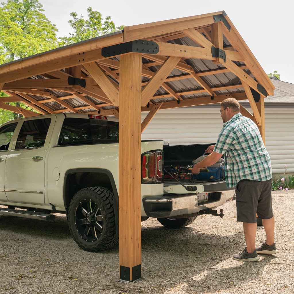 24x12 Norwood Carport/Gazebo