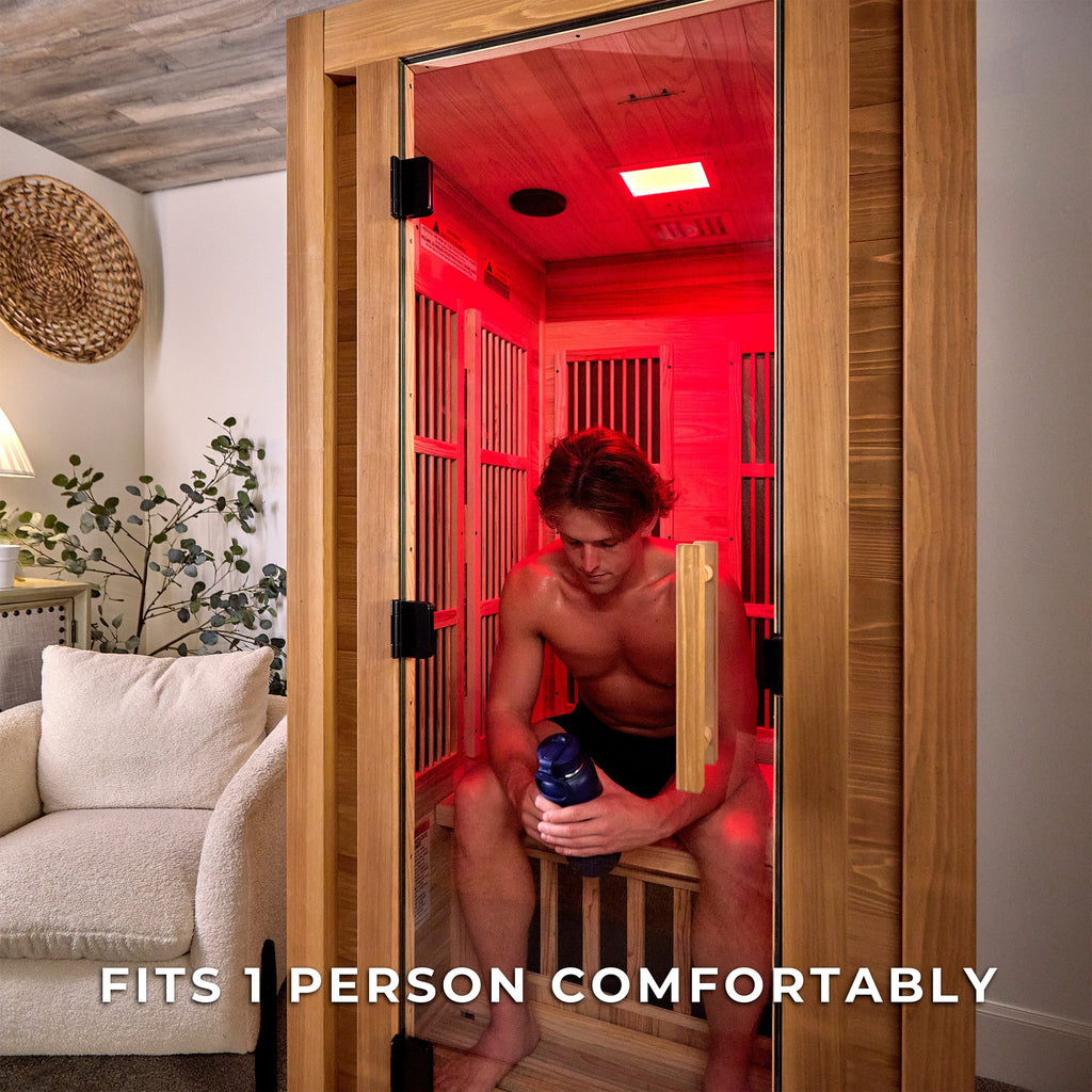 Rylan Indoor Infrared Sauna – 1 Person