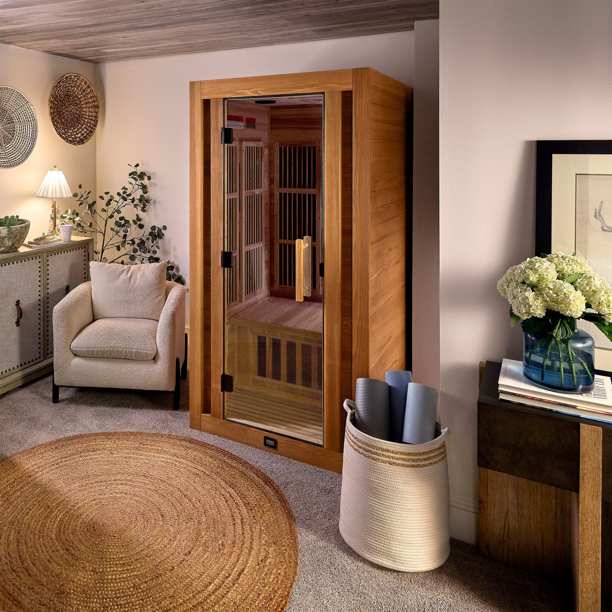 Rylan Indoor Infrared Sauna – 1 Person