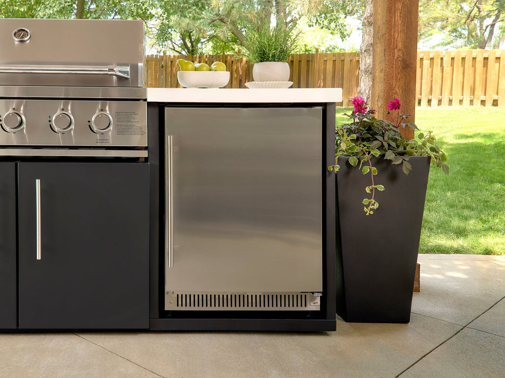 Emory | 12-Foot Outdoor Kitchen Island with Built-In Grill & Pizza Oven