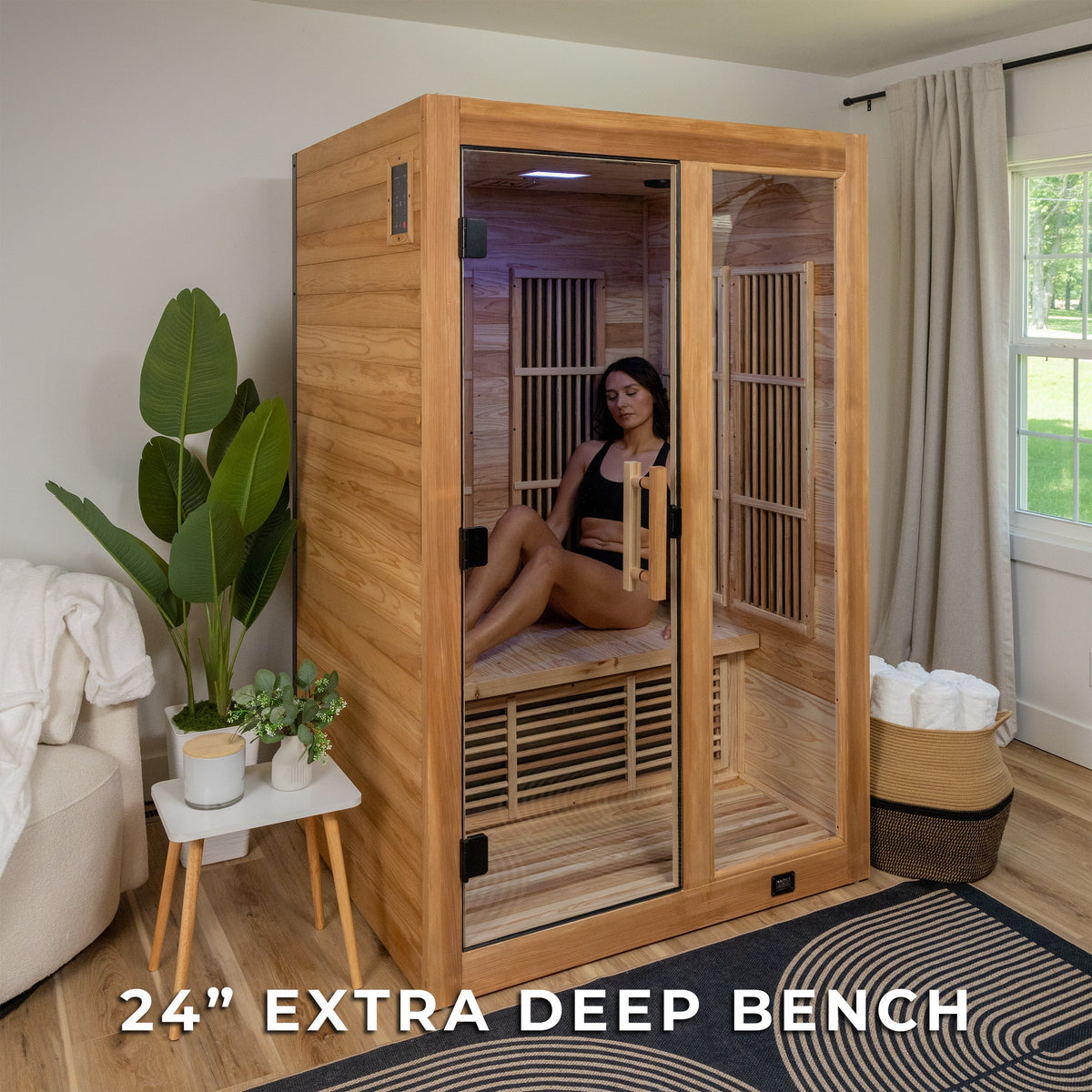 Rylan Indoor Infrared Sauna – 2 Person