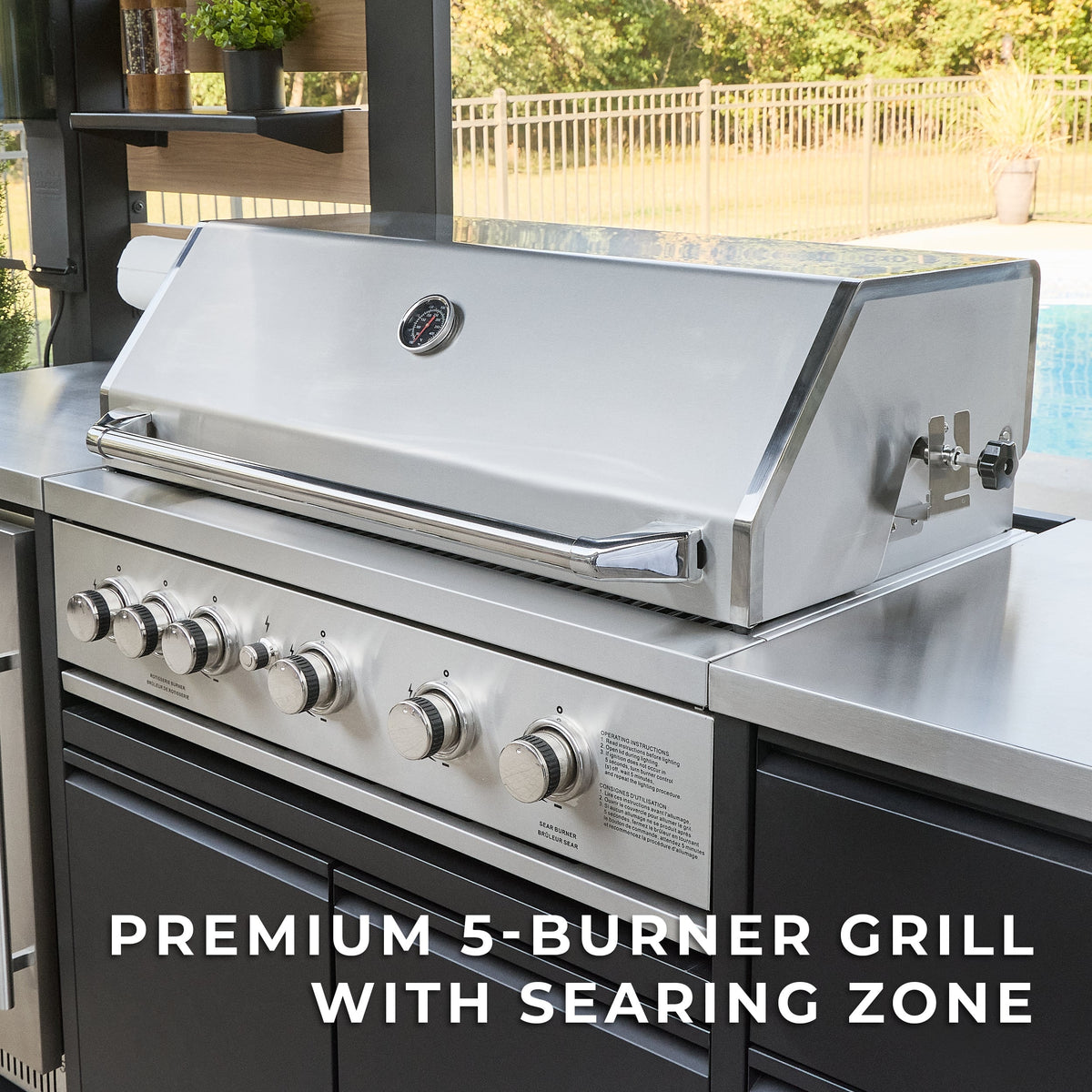 Fusion Flame 2 Outdoor Kitchen